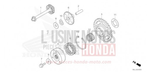 STARTING CLUTCH CB1000S de 2025